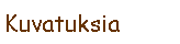 Text Box: Kuvatuksia